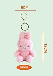MSGlobal Cute Plush Keychain for