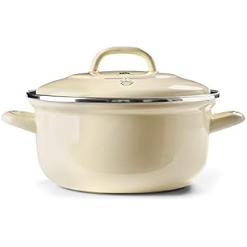 BK Cookware CC002468-001 Dutch Oven 3.5QT, Cream