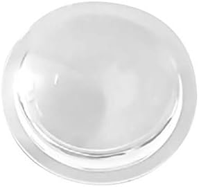 dingshang8828 Polished Glass Double-Convex (Bi-Convex) Lens, Spherical, LED Lens 30/44/54/66mm Plano-Convex Glass Lens LED Convex Lens Condenser Lens Optical Lens Focusing.