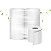 Toiletpapier, 600 scheuren, 2-laags, 4 rollen, 100% pure cellulose, professioneel wit, zacht en duurzaam.
