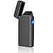 Electronic Dual Arc Cigar Lighter,Oiikury Windproof Rechargeable Flameless Butane Free Plasma Lighter(Black ice)