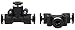 PneumaticPlus PUT-1/4 Push to Connect Tube Fitting, Union Tee - 1/4
