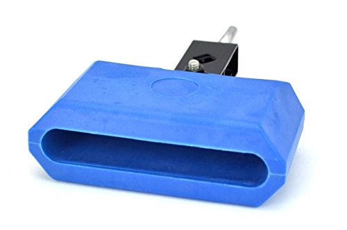 5" Blue Plastic Latin Percussion Drum Percussion Musical Accessory Cow Bell - Thumbnail 5