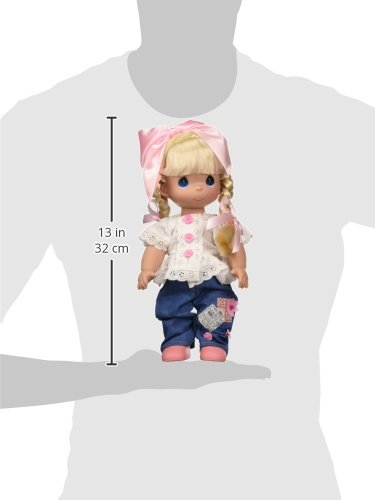 The Doll Maker Cute as a Button Baby Doll, 12"