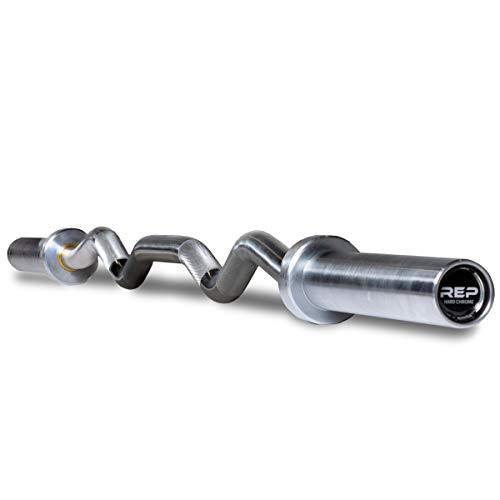 Rep Fitness Hard Chrome EZ Curl Barbell Pricepulse