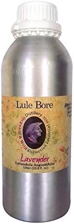 Organic Lavender (Lavandula Angustifolia) Essential Oil,100% Pure, Undiluted & Therapeutic Grade from LULE BORE Distillery/Albania (1liter)