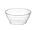 Embellish Hard Plastic 6 Ounce Clear Bowls 20 Count Pack Of 2