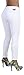 Curvify 764 Womens Butt-Lifting Skinny Jeans | High-Rise Waist, Brazilian Style White 5