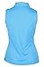 Adidas Taylormade Womens Climalite Sleeveless Solid Polo Shirt (Large (6), Cosmic Blue)
