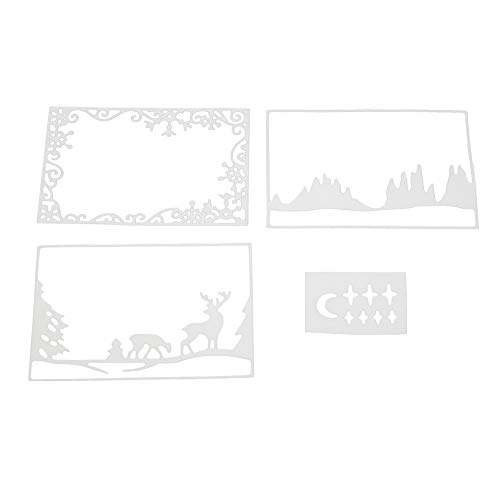 Gilroy Deer Shape Metal Cutting Dies Embossing Stencil Template for DIY Scrapbook Album Invitation Card Craft