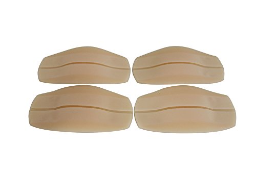Flirtzy Soft Silicone Bra Strap Cushion Holder Non-Slip Shoulder Protecting Pads Ease Shoulder Pain and Indentation, 2 Pack