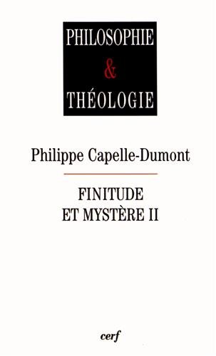 Finitude et mystère