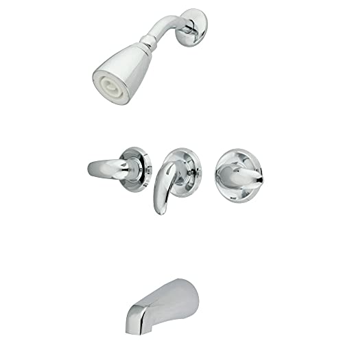Kingston Brass KB6231LL Legacy Tub and Shower Faucet, Polished Chrome by Kingston Brass