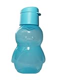 Tupperware ECO Water Sports Bottle 12 Oz for Kids - Penguin - Light Blue.