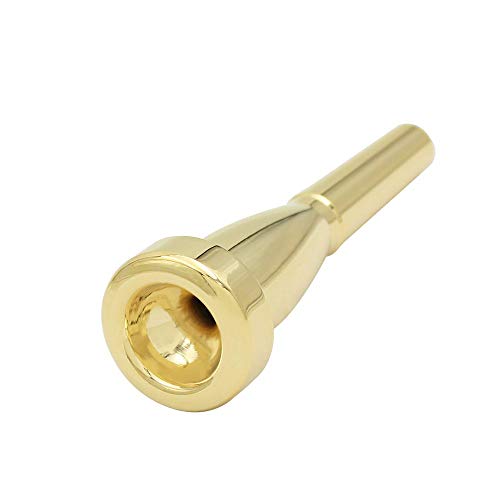 ACCOCO 3C/5C/7C Trumpet Mouthpiece, Copper Material Trumpet Accessories Parts(3 Pack)