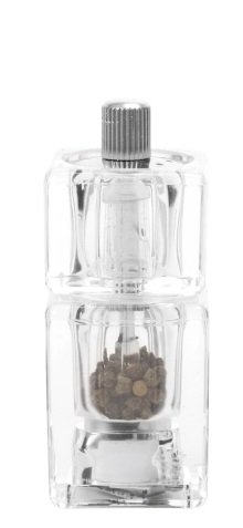 My basics all in 1 clear acrylic salt & pepper mill…