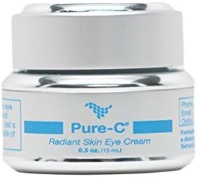 Pure-C Radiant Skin Vitamin C Eye Cream | 0.5 oz (15 mL) (1 pack)