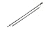 6ft Spinning Flag Pole - Silver Flag Pole & Gold Topper - Outdoor Wall Hanging Tangle Free Spinning Flag Pole - Black Label Special Edition