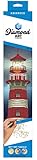 Diamond Art by Leisure Arts - Powered by Diamond Dotz - 5D DIY Diamond Painting Kit - Lighthouse Design
