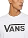 Vans Men's Classic Tee, White/Black, MD