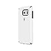 Speck Products CandyShell Case for Samsung Galaxy S6 - Retail Packaging - White/Charcoal Grey