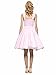 Maggie Tang 50s 60s Vintage Cocktail Swing Rockabilly Ball Gown Dress Pink L