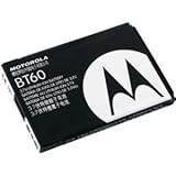 OEM Motorola Cell Phone Battery BT60 /SNN5744 Li Ion 1000mAh for cell phone - Non-Retail Packaging - Black