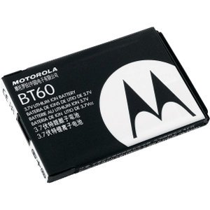 OEM Motorola Cell Phone Battery BT60 /SNN5744 Li Ion 1000mAh for cell phone - Non-Retail Packaging - Black OEM Motorola Cell Phone Battery BT60 /SNN5744 Li Ion 1000mAh for cell phone - Non-Retail Packaging - Black