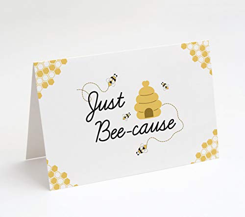 Market On Mainstreet Bumblebee Thank You Cards, Includes Envelopes, 25 Count, Made in the U.S.A (Just Bee-Cause)