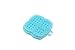 InfantCo Ultra Soft Silicone Bath Scrubber Sponge | for Baby and Dryskin (Baby Blue)
