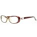 Cyxus Blue Light Filter Oval Brown Glasses, Anti Eyestrain Headache Classic Eyewear