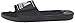 adidas Performance Men's Logo Sandals,Black/Metallic Silver/Black,13 M US