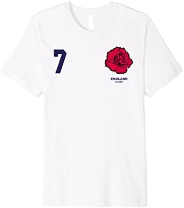 Mens England Rugby Jersey Tshirt XL White