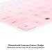 Keyboard Cover Compatible with 2019 2018 HP Pavilion 15 Series/HP Pavilion x360 15.6” Series/HP Envy x360 15.6” Series/HP Envy 17 Series/HP Laptop 15t 17t 17-ca0011nr 17-by0040nr -Gradual Pink