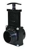 Valterra 7208 ABS Gate Valve, Black, 2