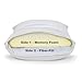 Sleep Innovations 2-in-1 Memory Foam Pillow, King (Pack of 1), White