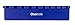 Olsa Tools Magnetic Wrench Holder Organizer - Blue - Fits SAE 3/8