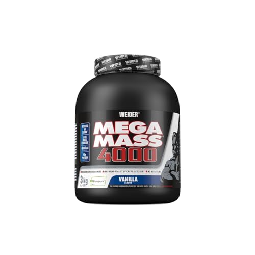 Weider Mega Mass 4000, 3kg, Vanille