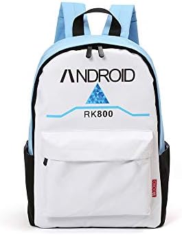Dondonmin Detroit Become Human Laptop Backpacks Sports Outdoor Daypack School Bag Backpack Hiking Bag