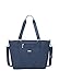 Baggallini Avenue Tote Bag - Lightweight, Water Resistant, Carry-On Travel Purse With Zippered Pockets and Laptop Sleeve