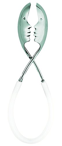 Bugatti 43-7003C1U Molla Kiss Tongs, White
