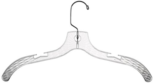 Merrick C73410D CRYST Crystal Cut Dress Hanger (Set of 4)