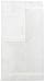 Amazon Brand - Pinzon 6 Piece Blended Egyptian Cotton Bath Towel Set, White, 56