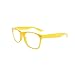FancyG Classic Retro Fashion Style Clear Lenses Glasses Frame Eyewear - Yellow