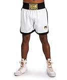 Venum Classic Boxing Shorts - White/Black-S