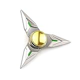 OW Hand Spinner Silver Genji Cosplay Alloy Rotate Model Toys (OVERWATCH)