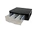 Tools-for-School Locker Organizer Removable Drawer Dividers Organizer - Adjustable Storage Drawers for Jewelry, Notebooks, Pens and Makeup - made from Strong ABS Plastic for Locker Drawer (Black)