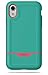 ENCASED Protective iPhone XR Case (Military Grade) Full Body Heavy Duty Protection (2018 Rebel Armor) (Ocean Teal Pink)