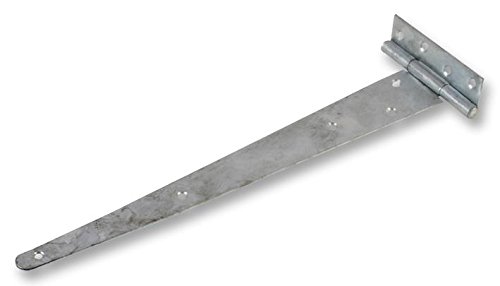 Duratool D00920 Medium Duty T-Hinges Galvanised 16" (406.4mm) 2 Pack