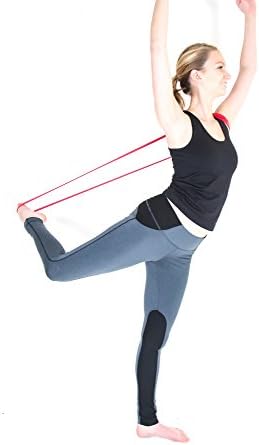 LIQUIDATING SALE RED BALLET Stretch Band - Continuous Loop Band For Gymnastics and Dance with Medium-Heavy Resistance